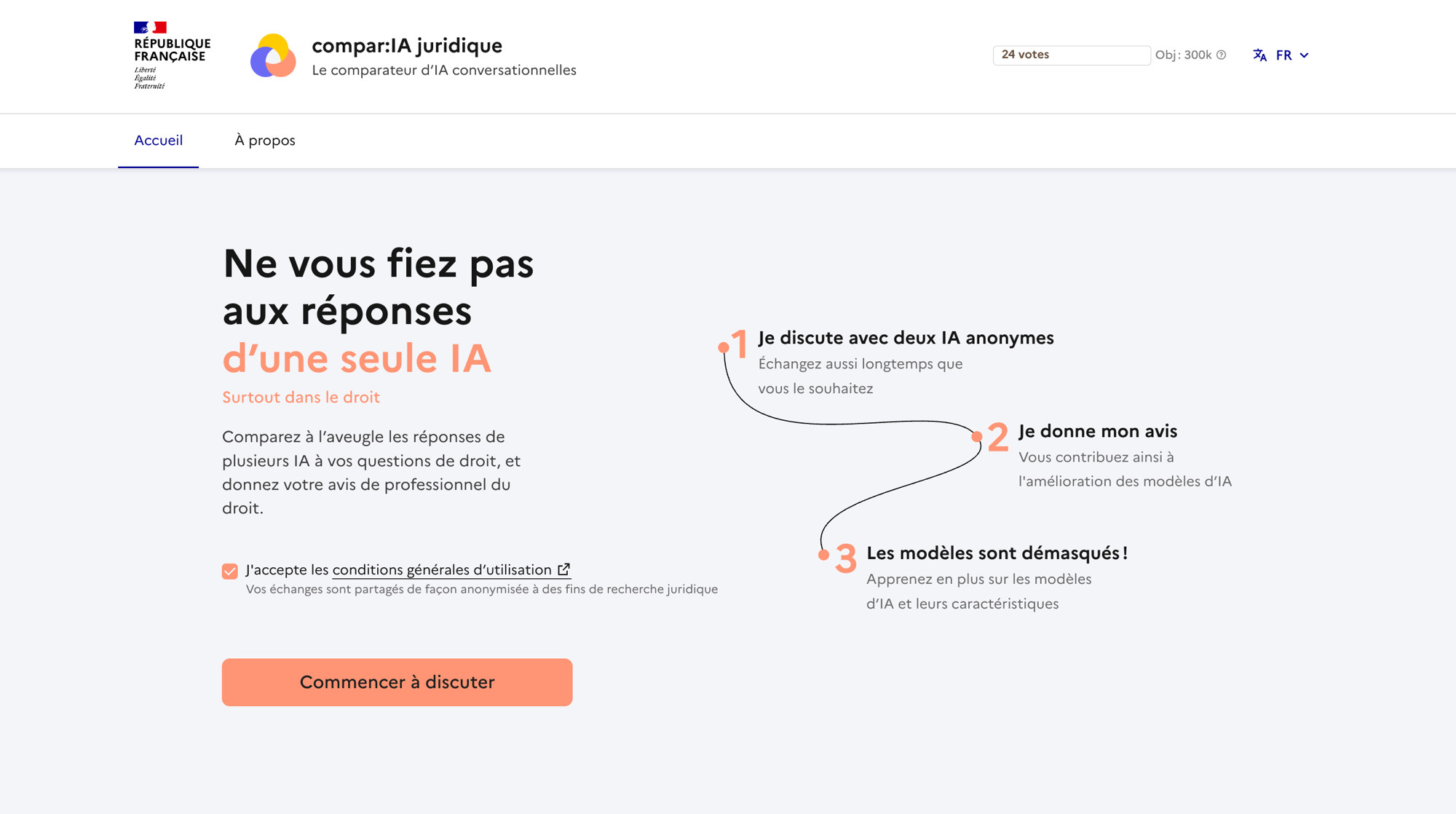 Page d'accueil