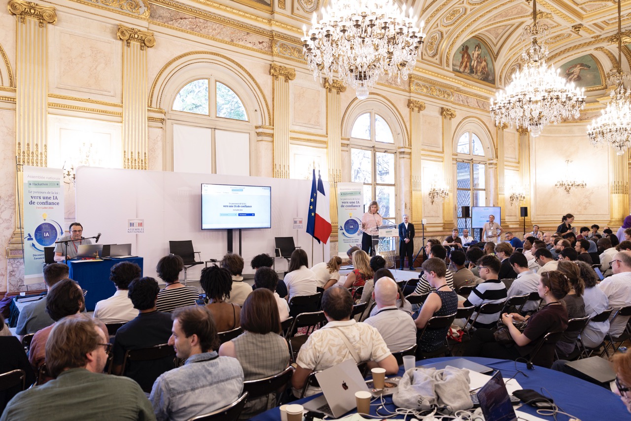 Photo de l’évènement : 20260704 24839 hackathon2026 credit photo assemblee nationale
