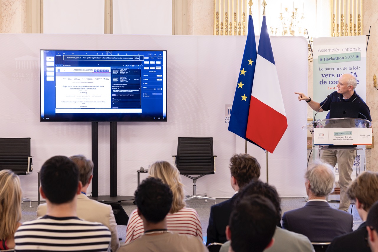 Photo de l’évènement : 20260704 24852 hackathon2026 credit photo assemblee nationale