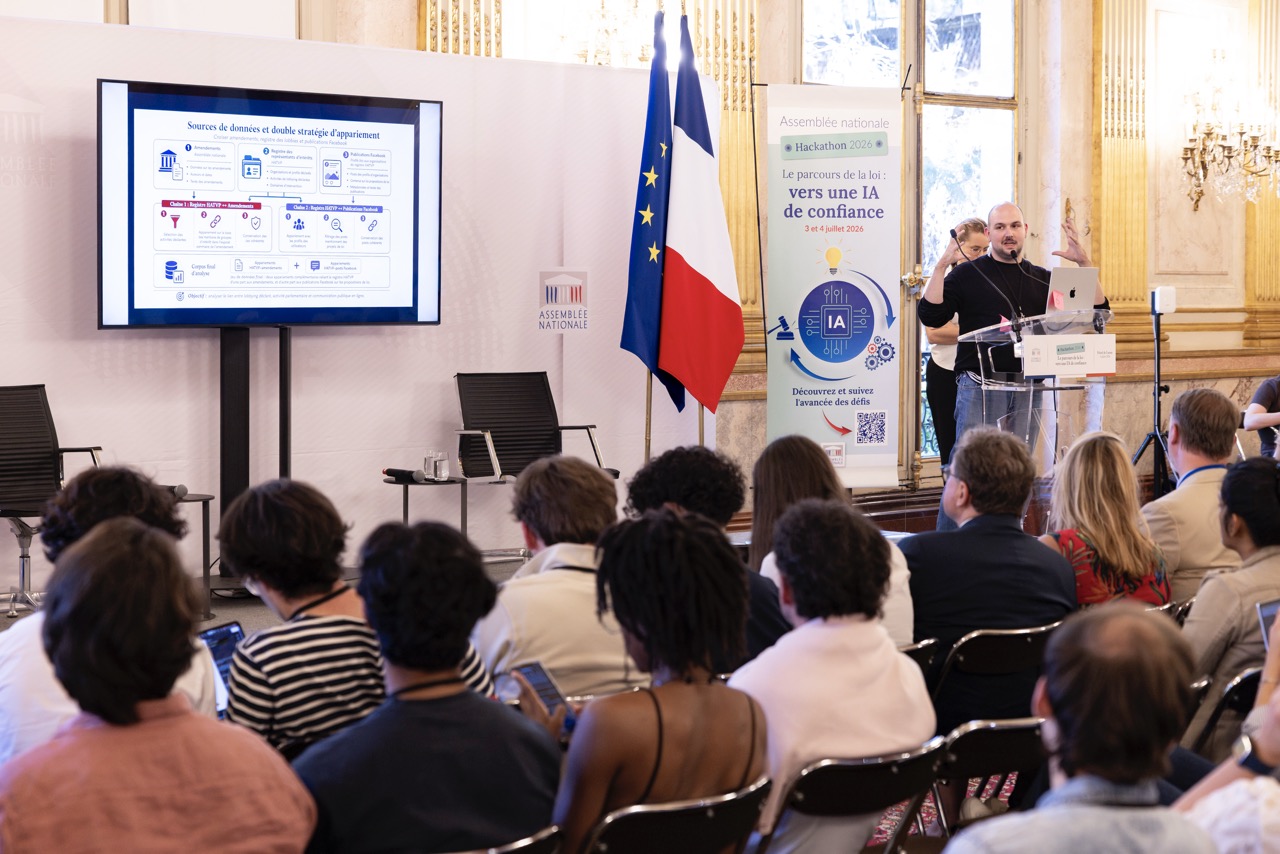 Photo de l’évènement : 20260704 24864 hackathon2026 credit photo assemblee nationale