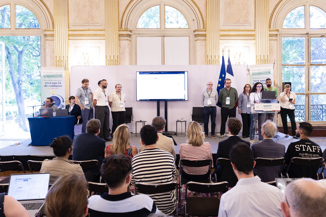 Photo de l’évènement : 20260704 24901 hackathon2026 credit photo assemblee nationale
