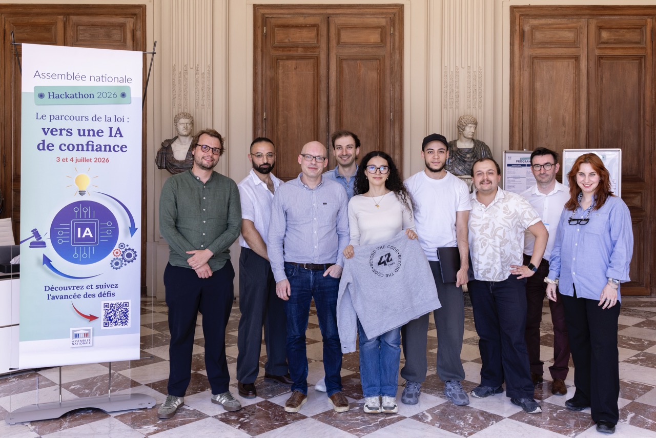 Photo de l’évènement : 20260704 24917 hackathon2026 credit photo assemblee nationale
