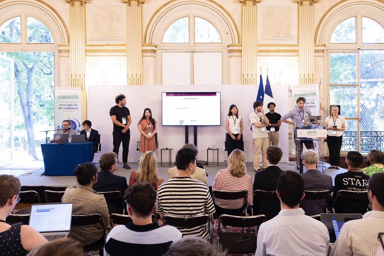 Photo de l’évènement : 20260704 24925 hackathon2026 credit photo assemblee nationale