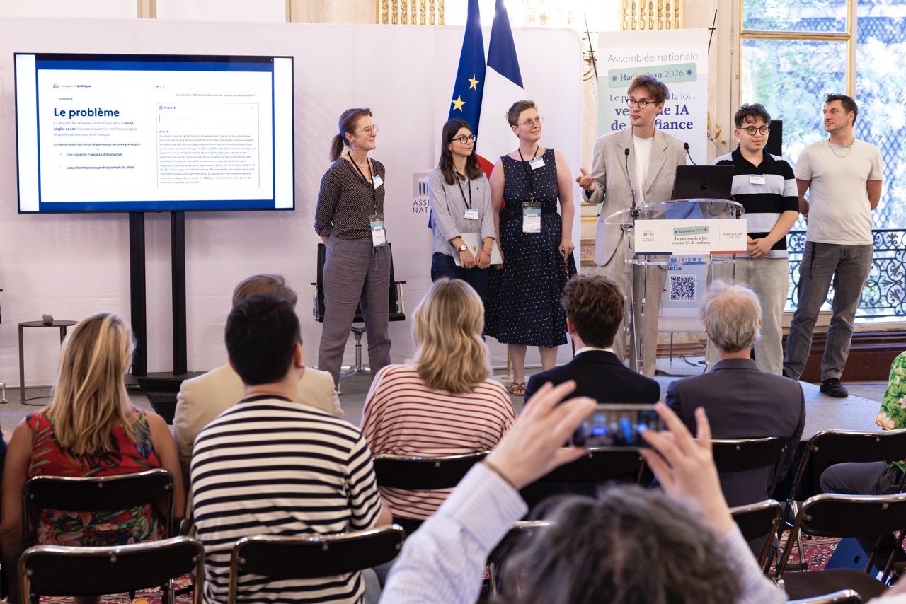 Photo de l’évènement : 20260704 24966 hackathon2026 credit photo assemblee nationale