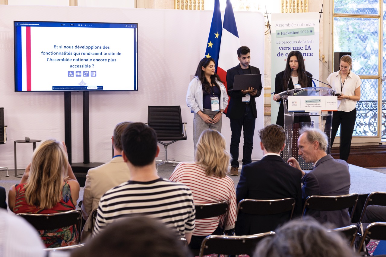 Photo de l’évènement : 20260704 24984 hackathon2026 credit photo assemblee nationale