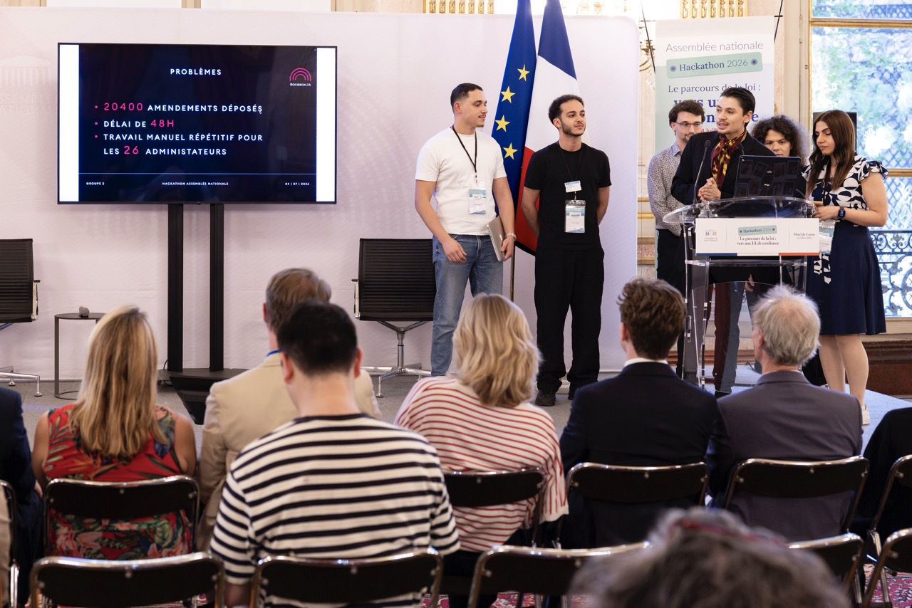 Photo de l’évènement : 20260704 25000 hackathon2026 credit photo assemblee nationale