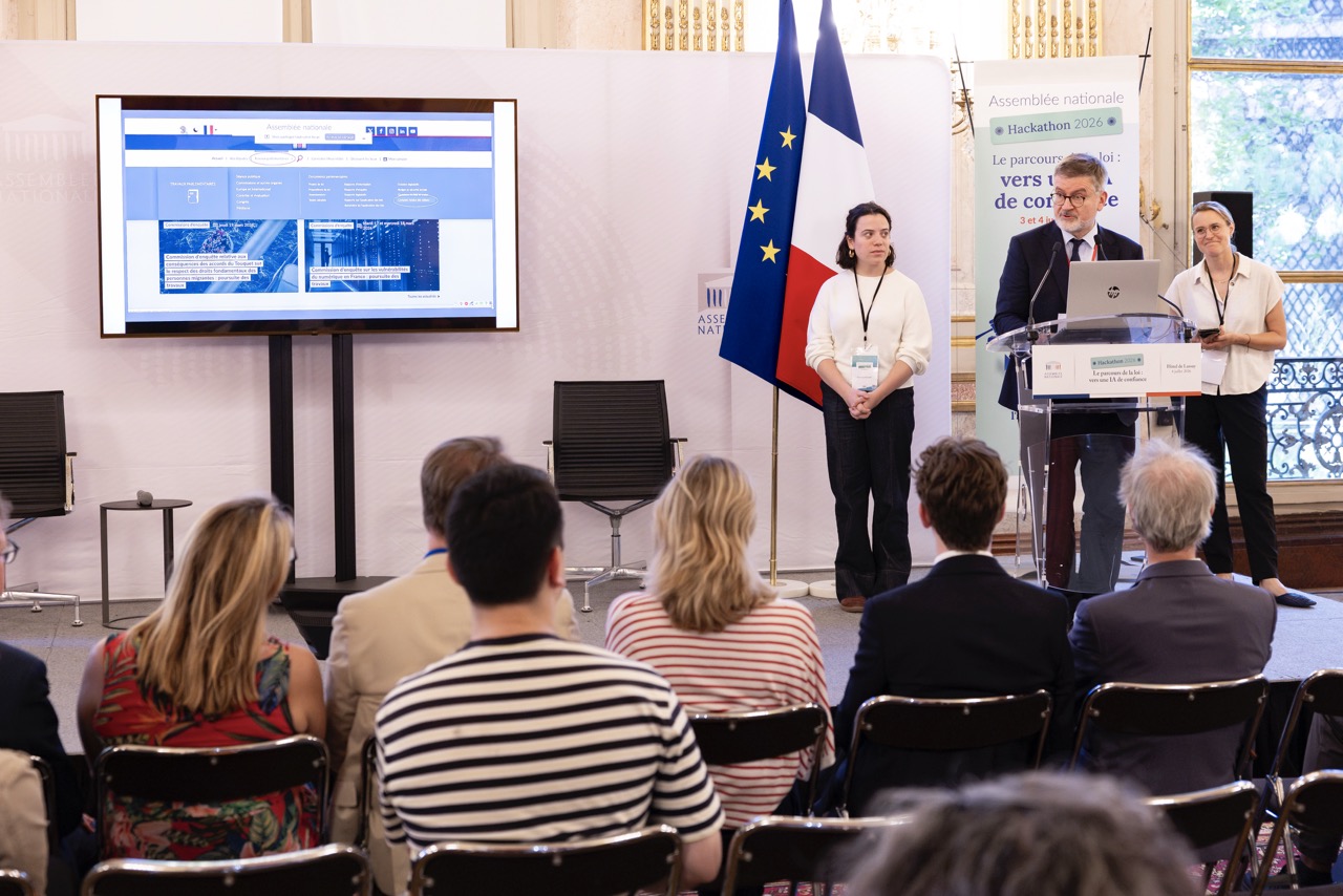 Photo de l’évènement : 20260704 25025 hackathon2026 credit photo assemblee nationale