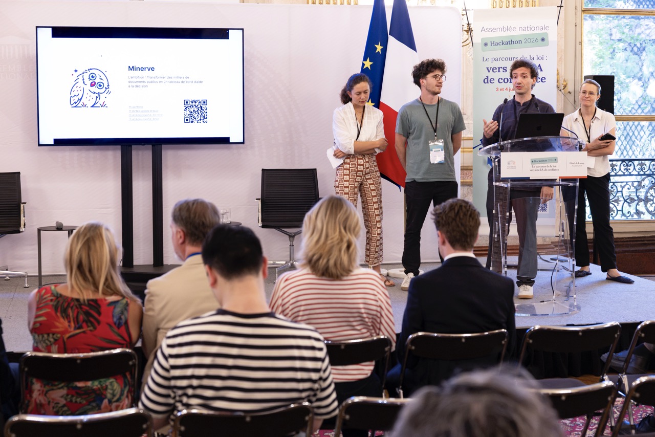 Photo de l’évènement : 20260704 25047 hackathon2026 credit photo assemblee nationale