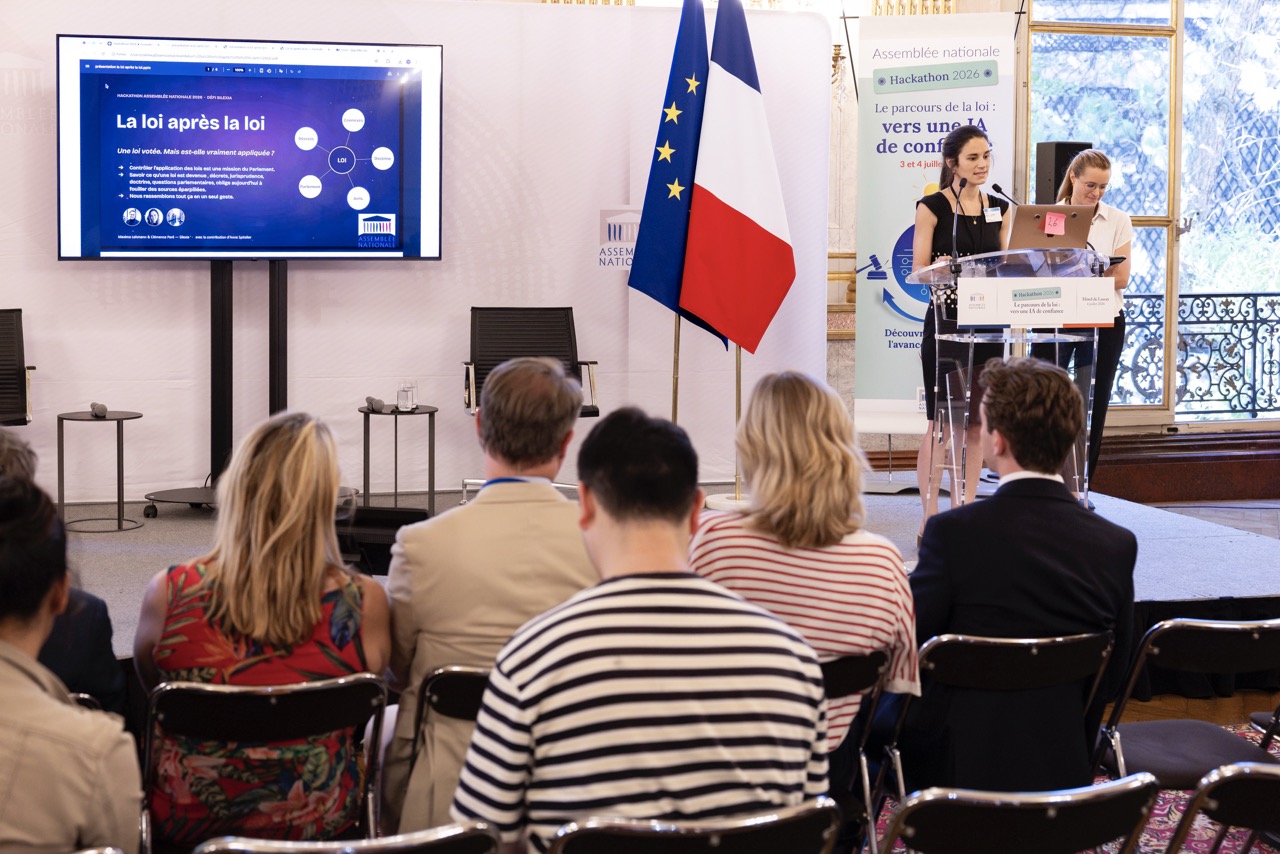 Photo de l’évènement : 20260704 25050 hackathon2026 credit photo assemblee nationale