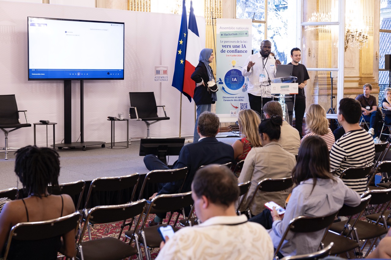 Photo de l’évènement : 20260704 25057 hackathon2026 credit photo assemblee nationale