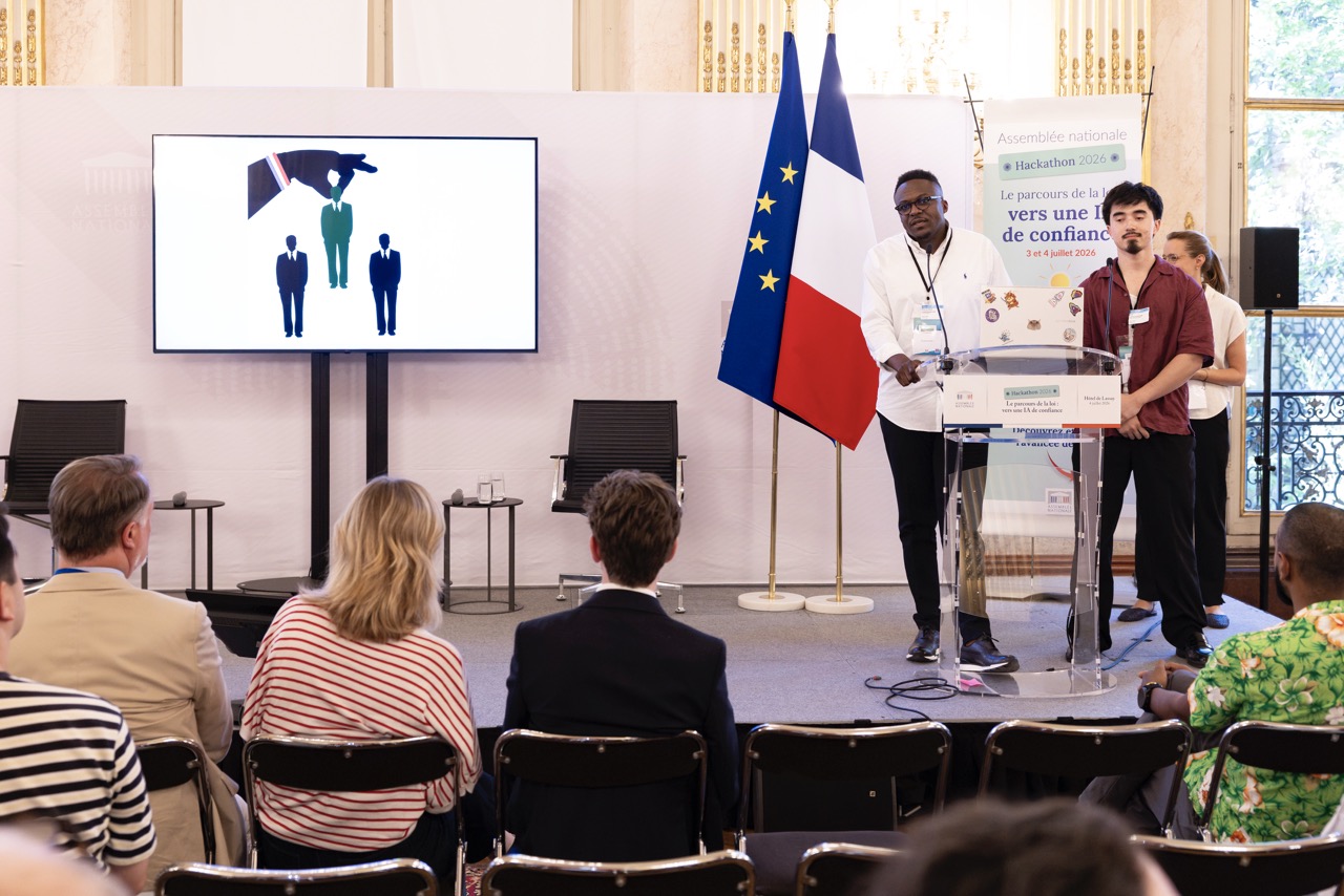 Photo de l’évènement : 20260704 25060 hackathon2026 credit photo assemblee nationale