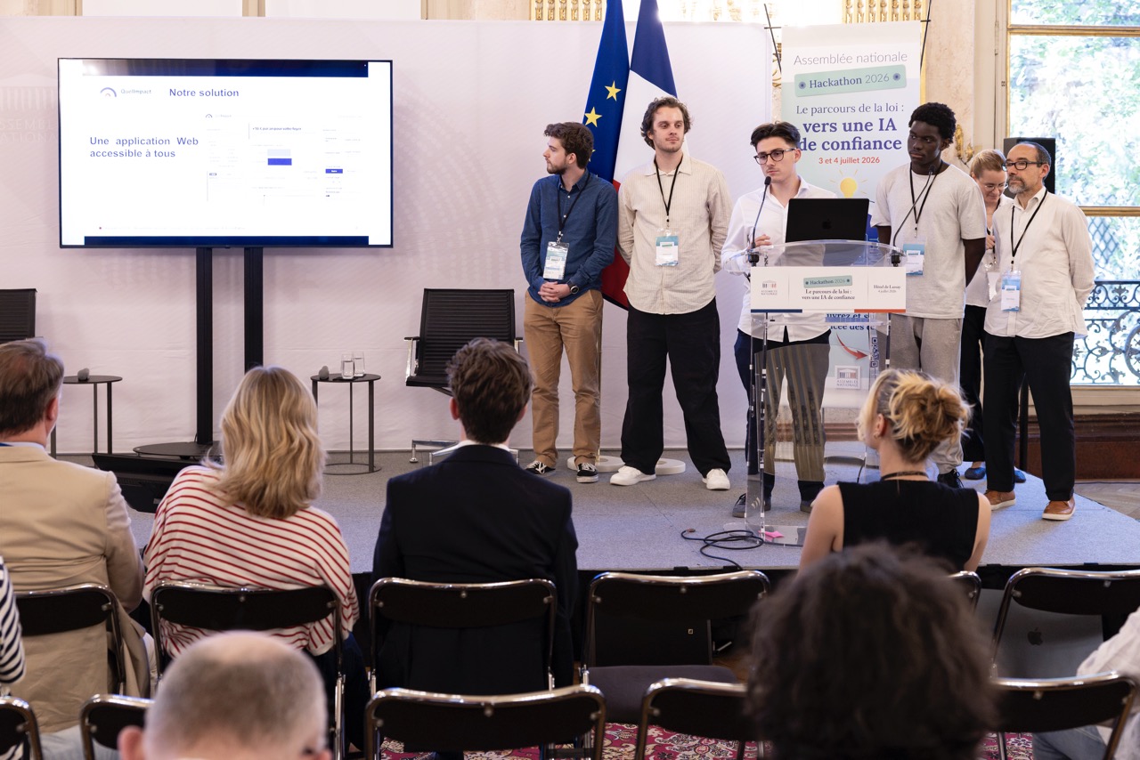 Photo de l’évènement : 20260704 25071 hackathon2026 credit photo assemblee nationale
