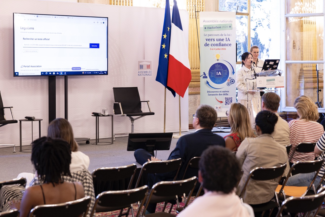 Photo de l’évènement : 20260704 25084 hackathon2026 credit photo assemblee nationale