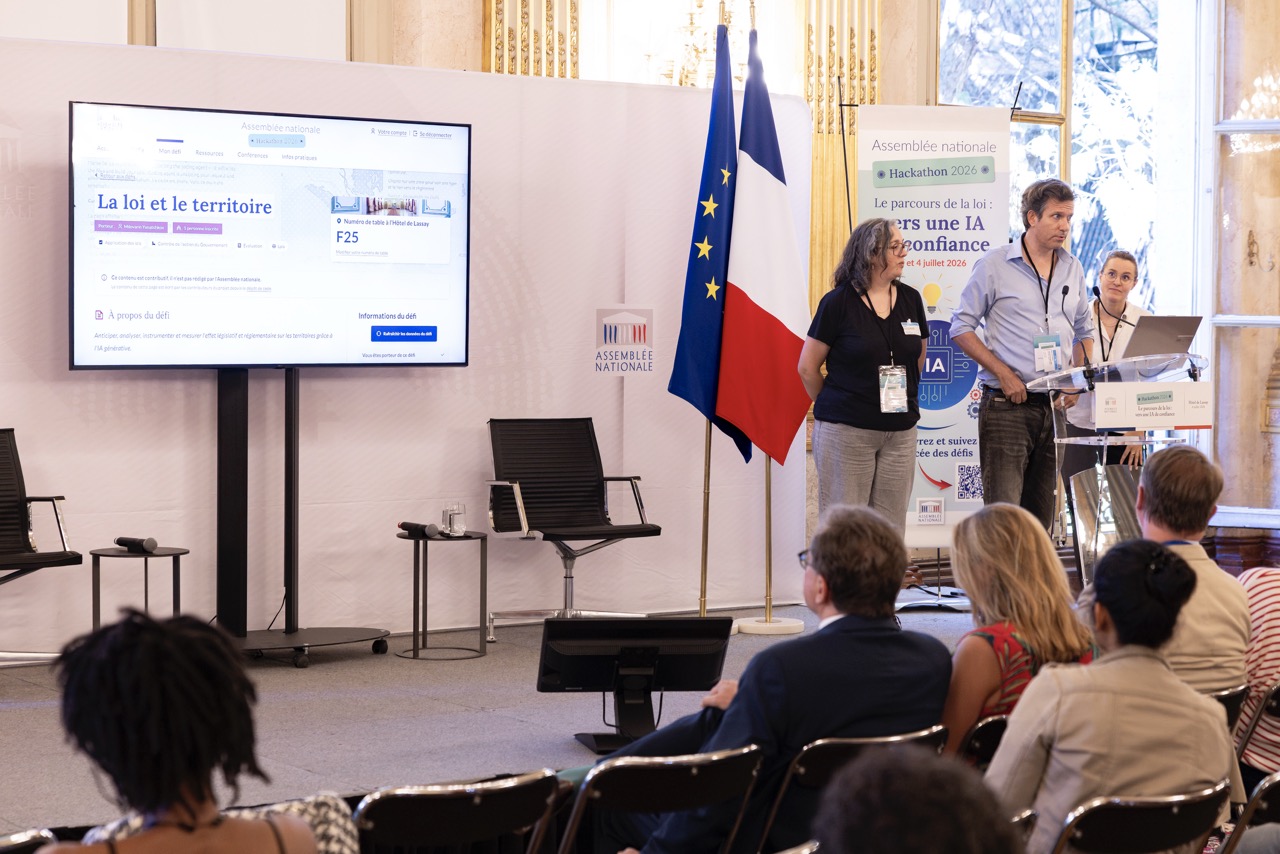 Photo de l’évènement : 20260704 25095 hackathon2026 credit photo assemblee nationale