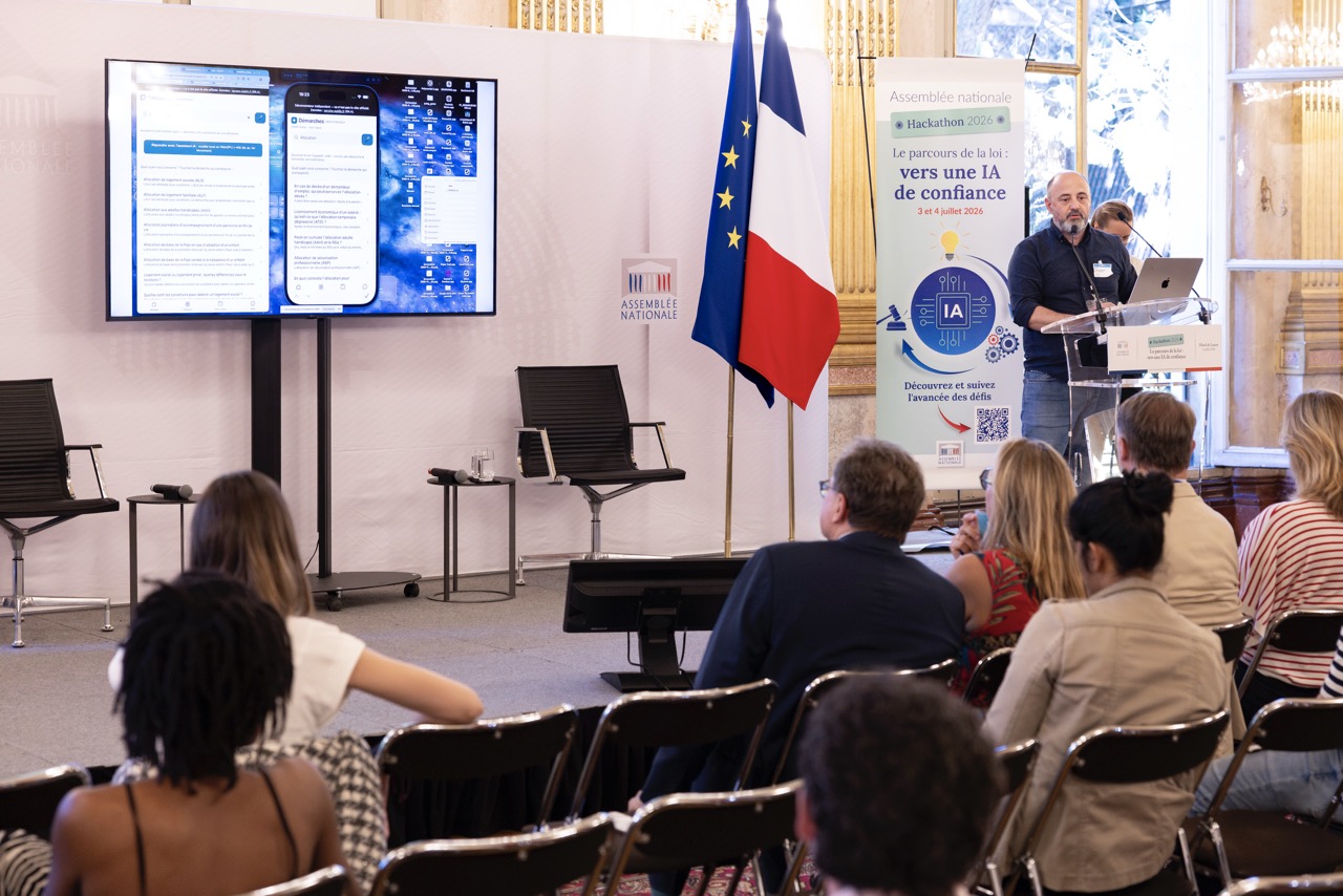 Photo de l’évènement : 20260704 25108 hackathon2026 credit photo assemblee nationale