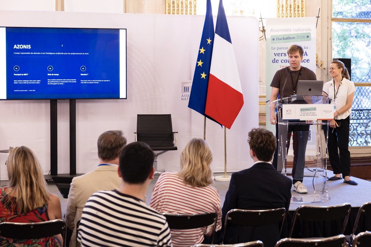 Photo de l’évènement : 20260704 25137 hackathon2026 credit photo assemblee nationale