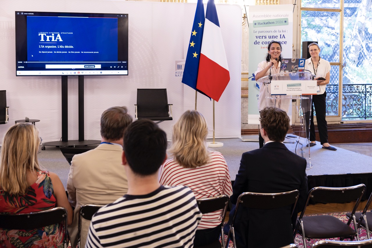 Photo de l’évènement : 20260704 25145 hackathon2026 credit photo assemblee nationale